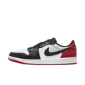 Tênis Air Jordan 1 Low "OG Black Toe" Vermelho / Preto