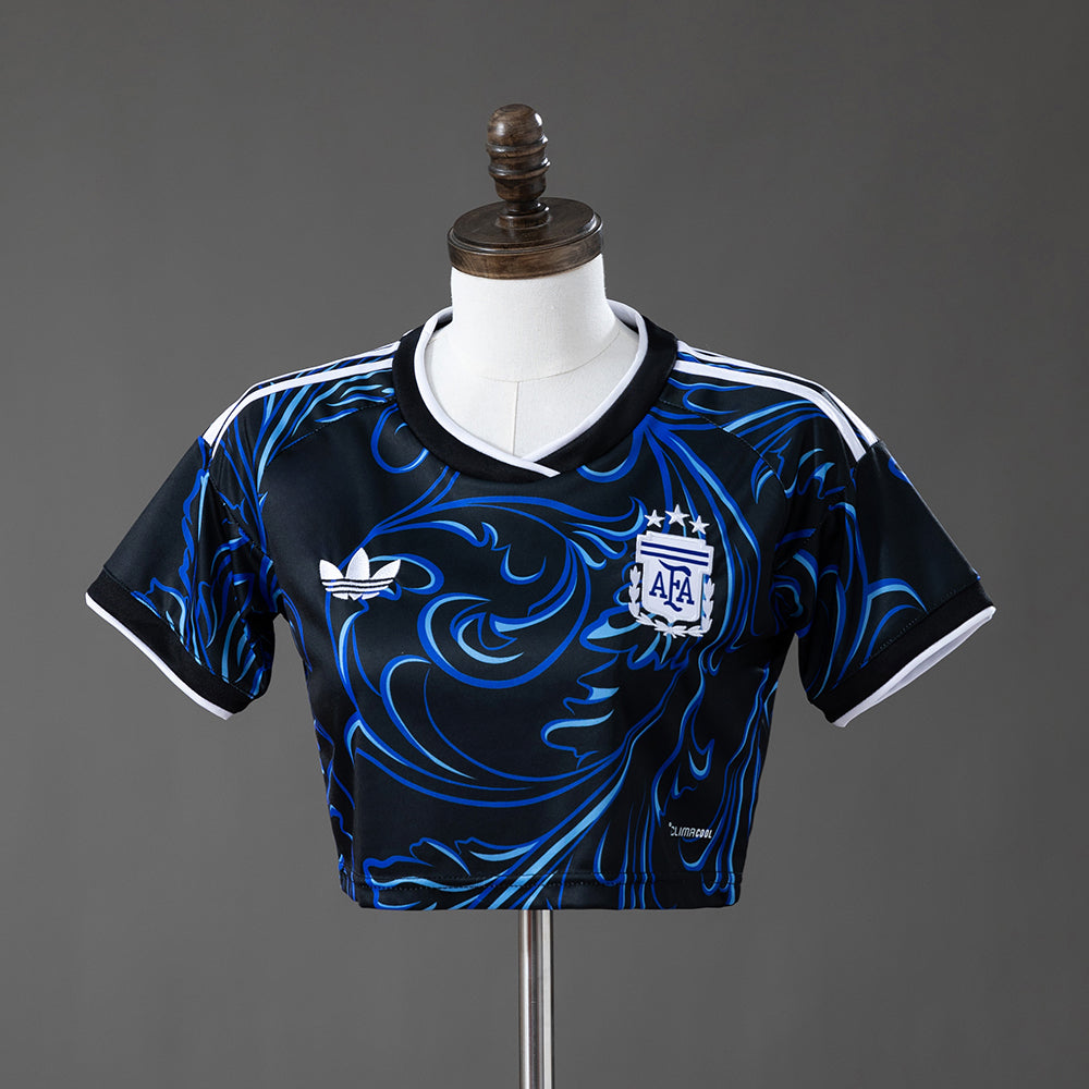 Argentina 2026 Visitante Crop Top Mujer - 1