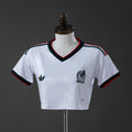 Mexico 2026 Visitante Crop Top Mujer - 1
