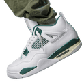 Tênis Air Jordan 4 "Oxidized Green" Masculino Branco / Verde