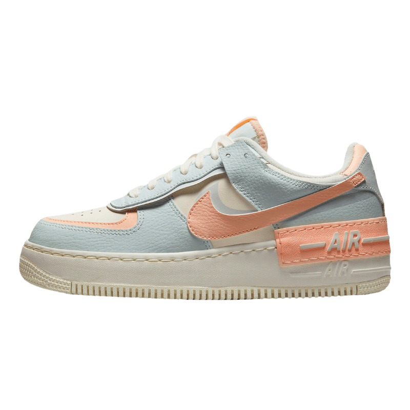 Tênis Air Force 1 Shadow "Barely Green" Branco / Bege