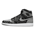Tênis Air Jordan 1 High "Rebellionaire" Masculino Preto / Cinza