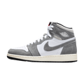 Tênis Air Jordan 1 High "Washed Black" Cinza