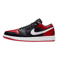 Tênis Air Jordan 1 Low "Alternate Bred Toe" Preto / Vermelho