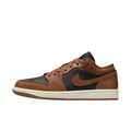 Tênis Air Jordan 1 Low "Archaeo Brown" Preto / Marrom