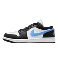 Tênis Air Jordan 1 Low "Black University Blue" Preto / Azul