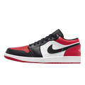 Tênis Air Jordan 1 Low "Bred Toe" Preto / Vermelho