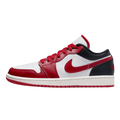 Tênis Air Jordan 1 Low "White Gym Red" Masculino Vermelho