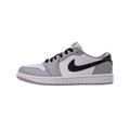 Tênis Air Jordan 1 Low "OG Barons Wolf Grey and White" Cinza