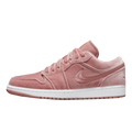 Tênis Air Jordan 1 Low "Pink Velvet" Rosa