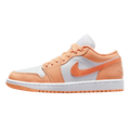 Tênis Air Jordan 1 Low "Sunset Haze" Laranja / Branco