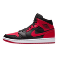 Tênis Air Jordan 1 Mid "Banned" Vermelho / Preto