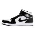 Tênis Air Jordan 1 Mid "Carbon Fiber" Preto / Branco