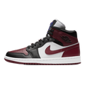 Tênis Air Jordan 1 Mid "Dark Beetroot" Masculino Vinho / Preto
