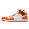 Tênis Air Jordan 1 Mid "Electro Orange" Laranja