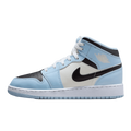 Tênis Air Jordan 1 Mid "Ice Blue" Feminino Azul