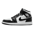 Tênis Air Jordan 1 Mid "Panda" Preto / Branco