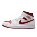 Tênis Air Jordan 1 Mid "Reverse Chicago" Masculino Branco / Vermelho