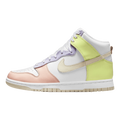 Tênis Dunk High "Lemon Twist" Feminino Branco