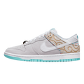 Tênis Dunk Low "Barbershop Grey" Masculino Cinza / Azul