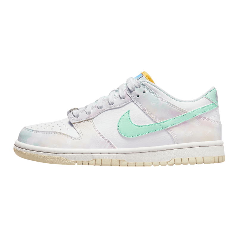 Tênis Dunk Low GS "Paisley Print" Feminino Rosa