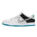 Tênis Dunk Low SB "Laser Blue" Branco