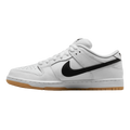Tênis Dunk Low SB "White Gum" Branco
