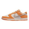 Tênis Dunk Low Safari "Swoosh Kumquat" Masculino Laranja