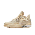 Tênis Air Jordan 4 x Off-White "Sail"