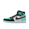 Tênis Air Jordan 1 High OG "Green Glow" Masculino Preto / Verde