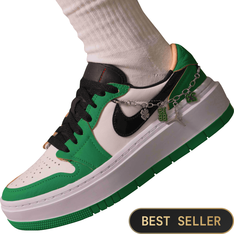 Tênis Air Jordan 1 Elevate "Lucky Green" Feminino Verde