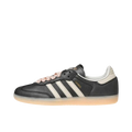 Tênis Adidas Samba OG "Black Pink Ribbon Laces" Feminino Preto