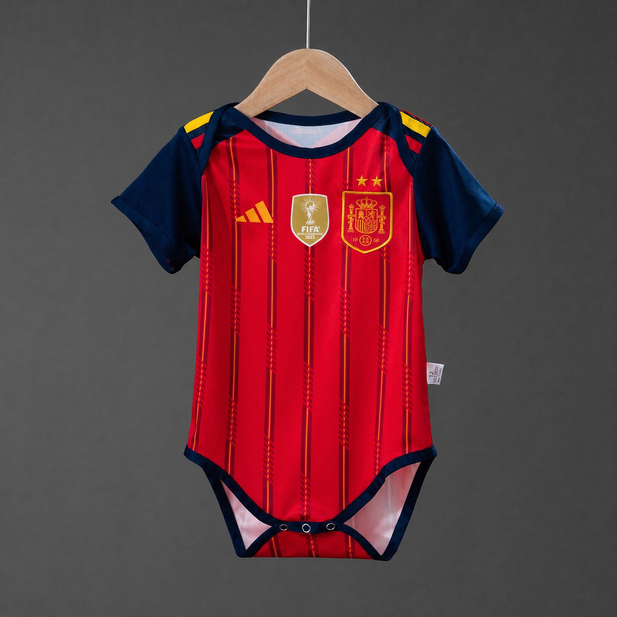 REPZ · España 2026 Home 2 Estrellas Campeones Body Baby · Frente