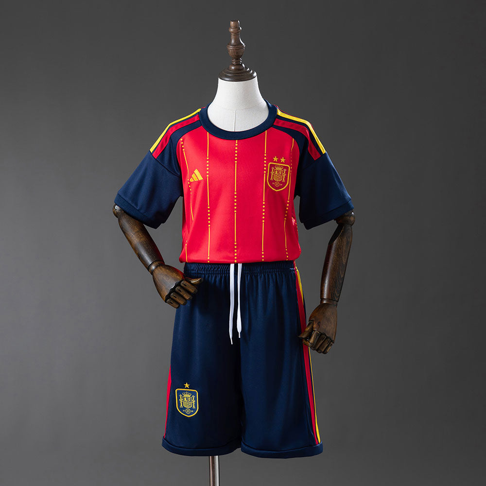 REPZ · España 2026 Home 2 Estrellas Campeones Kit Infantil · Detalle 2/9