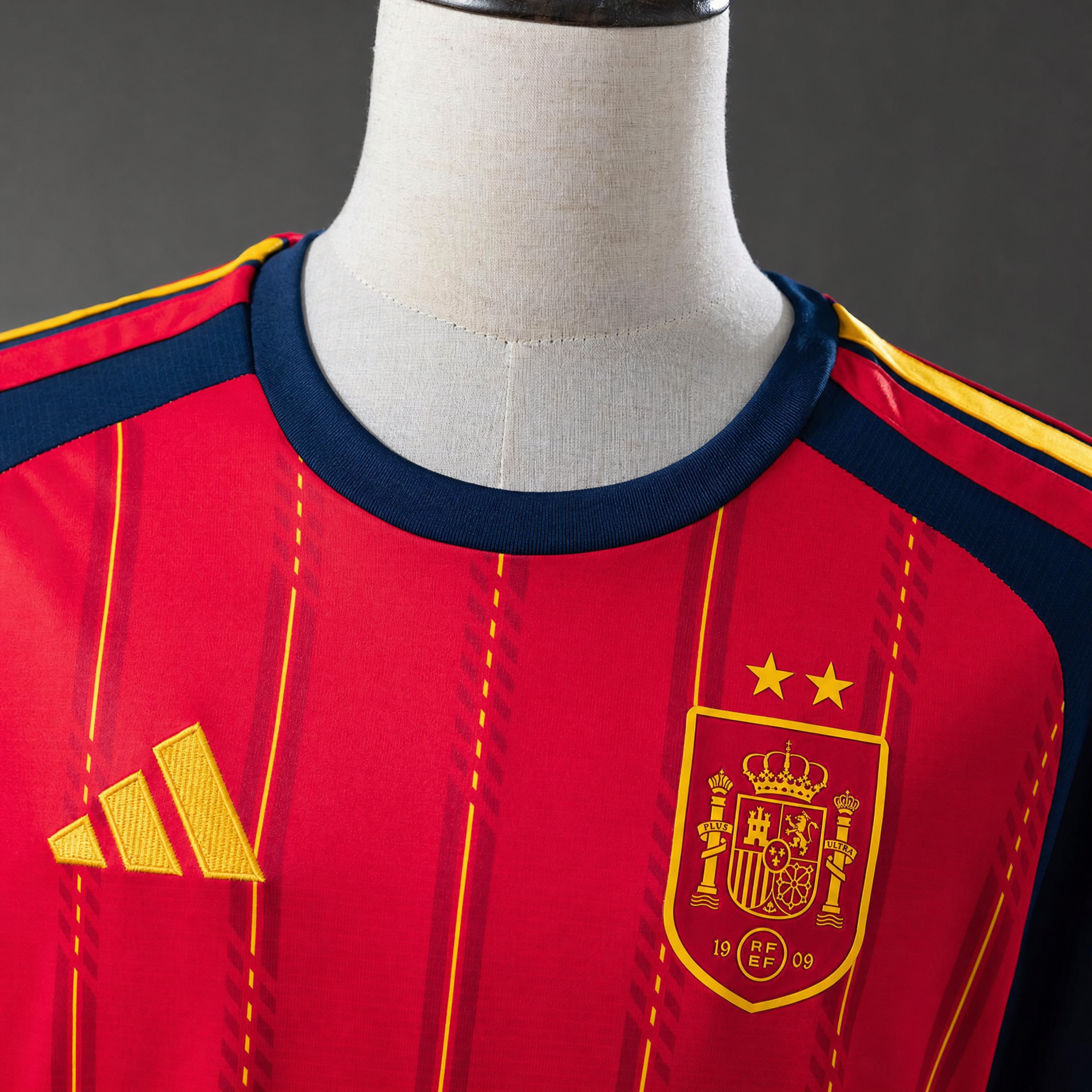 REPZ · España 2026 Home 2 Estrellas Campeones · Detalle 1/5