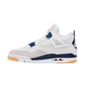 Tênis Air Jordan 4 SB "Navy" Masculino Branco / Azul