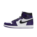 Tênis Air Jordan 1  High "Court Purple 2.0" Masculino Roxo/Branco