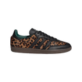 Tênis Adidas Samba OG "Black Green Leopard" Feminino Marrom/Preto